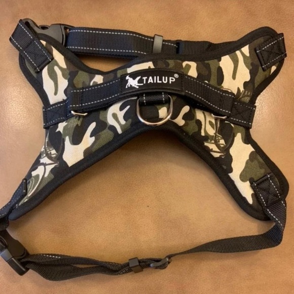 Dog Harness Adjustable No Pull Pet Saddle For Dogs Camouflage Size Large - Picture 3 of 5